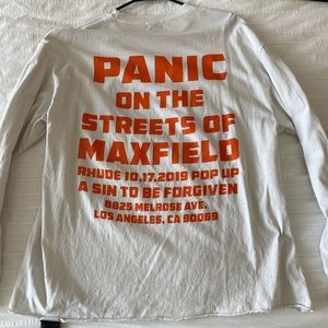 RHUDE tee long sleeve